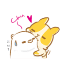 yebuda is a rabbit:sweet sweet love（個別スタンプ：8）