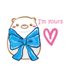 yebuda is a rabbit:sweet sweet love（個別スタンプ：9）