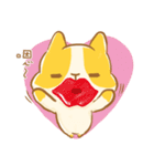 yebuda is a rabbit:sweet sweet love（個別スタンプ：22）
