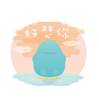 Doo-Doo penguin valentine（個別スタンプ：8）