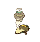 Funghi Manga Sticker CHT（個別スタンプ：40）