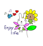 Sunflower seeds - Happy Valentine's Day（個別スタンプ：1）