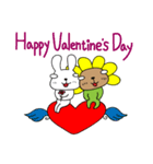 Sunflower seeds - Happy Valentine's Day（個別スタンプ：2）