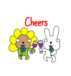 Sunflower seeds - Happy Valentine's Day（個別スタンプ：3）
