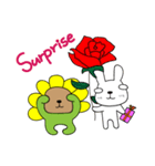 Sunflower seeds - Happy Valentine's Day（個別スタンプ：4）