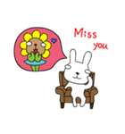 Sunflower seeds - Happy Valentine's Day（個別スタンプ：13）