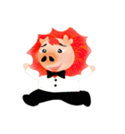 Sweet lion pig（個別スタンプ：6）