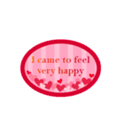 Heartwarming message sticker english ver（個別スタンプ：18）