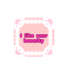 Heartwarming message sticker english ver（個別スタンプ：34）