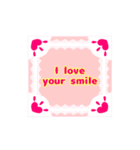 Heartwarming message sticker english ver（個別スタンプ：35）