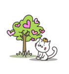 まゆねこラブリー編（個別スタンプ：5）