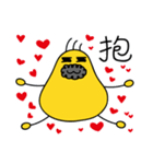 Fat Tenpura monster. Valentine's Day.ver（個別スタンプ：1）