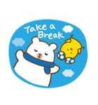 Feminist chick ＆ bear（個別スタンプ：32）