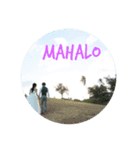 hawaii photo wedding（個別スタンプ：2）
