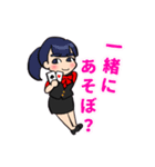ジクー ディーラーガールズ（個別スタンプ：3）