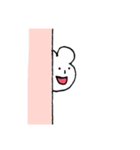 感情的なねずみっぽいうさぎ（個別スタンプ：3）