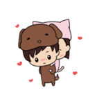 dog and cat-sweet life（個別スタンプ：9）
