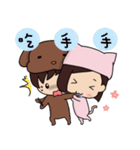 dog and cat-sweet life（個別スタンプ：19）