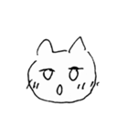 たまにジト目になるねこちゃん（個別スタンプ：10）