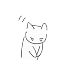 たまにジト目になるねこちゃん（個別スタンプ：14）