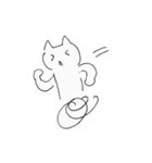 たまにジト目になるねこちゃん（個別スタンプ：16）