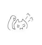 たまにジト目になるねこちゃん（個別スタンプ：19）