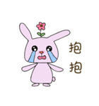 Fox and rabbit~（個別スタンプ：6）