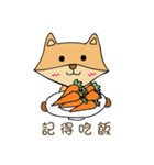 Fox and rabbit~（個別スタンプ：7）