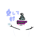 Goggle Snowman（個別スタンプ：5）