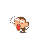 Ling Aromdee : Happy monkey dukdik（個別スタンプ：16）