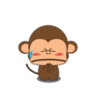 Ling Aromdee : Happy monkey dukdik（個別スタンプ：20）
