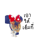What does the cat say？ TH（個別スタンプ：14）