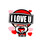 Weekly Ranger Week Man-Valentine（個別スタンプ：2）