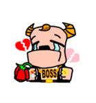 Weekly Ranger Week Man-Valentine（個別スタンプ：8）