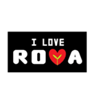 I Love Roma（個別スタンプ：6）