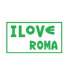 I Love Roma（個別スタンプ：16）