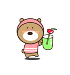 The two bears * put flash * sweet honey（個別スタンプ：3）