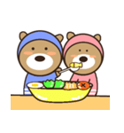 The two bears * put flash * sweet honey（個別スタンプ：5）