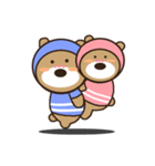 The two bears * put flash * sweet honey（個別スタンプ：6）