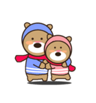 The two bears * put flash * sweet honey（個別スタンプ：9）