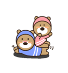 The two bears * put flash * sweet honey（個別スタンプ：14）