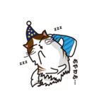 猫のユキのスタンプ（個別スタンプ：8）