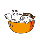 猫のユキのスタンプ（個別スタンプ：14）