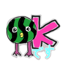 ！！！Watermelon bird！！！（個別スタンプ：2）