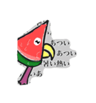 ！！！Watermelon bird！！！（個別スタンプ：6）