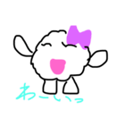 ふわもちゃん（個別スタンプ：3）