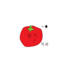 shy and soft persimmon（個別スタンプ：22）