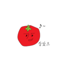 shy and soft persimmon（個別スタンプ：23）