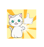 つぶらな日々にゃんこ（個別スタンプ：24）