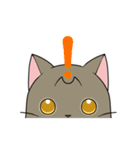 つぶらな日々にゃんこ（個別スタンプ：34）